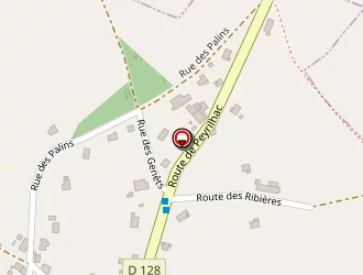 Carte de Ecole Primaire à Saint-gence