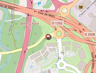 Carte de Cgh à Metz-tessy