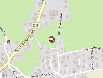 Carte de Aurfass à Nâves-parmelan