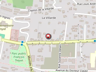 Carte de Camest à Trévoux