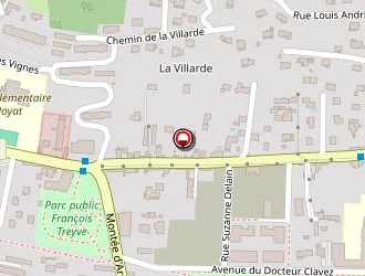 Carte de Centre De Secours à Trévoux