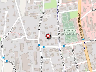 Carte de Presbytère à Sallanches