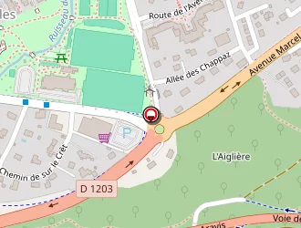 Carte de Etde à Argonay