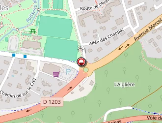 Carte de Sivemat à Argonay