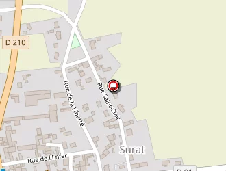 Carte de Stade Communal à Surat