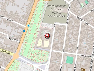 Carte de Salle De Vente Libre à Rochefort