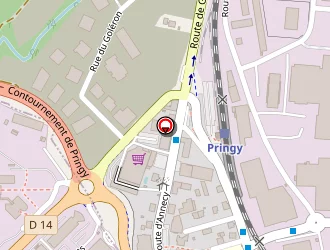 Carte de Ital'pizza à Pringy