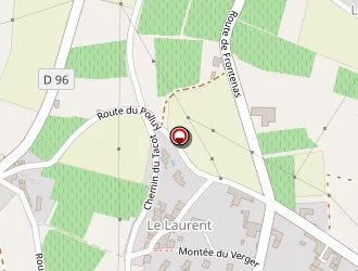 Carte de Hôtel Restaurant Café La Feuillée à Theizé