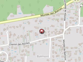 Carte de G1 Taxi à Reyrieux