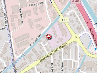 Carte de Secours Catholique à Sallanches