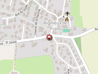 Carte de Le Glouton à Rignieux-le-franc