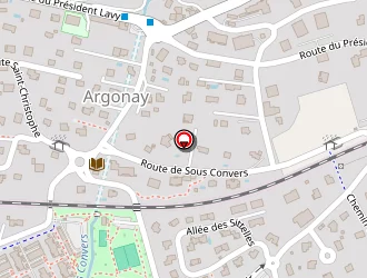 Carte de Grand Frais à Argonay