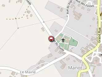 Carte de Argand Nicolas à Manot