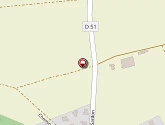 Carte de Bartholomé Thierry à Martres-sur-morge