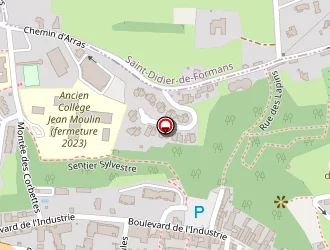 Carte de Centre Fédéral De Vtt à Trévoux