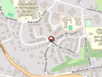 Carte de Dj Loc à Trévoux