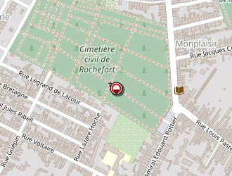 Carte de Ecole Publique Champlain à Rochefort