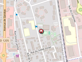 Carte de Mont Blanc Gym à Sallanches