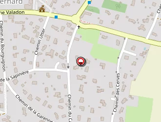 Carte de Le Clos Du Chêne à Saint-bernard