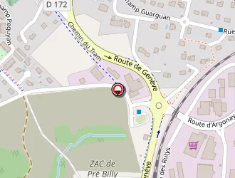 Carte de Green Energie à Pringy