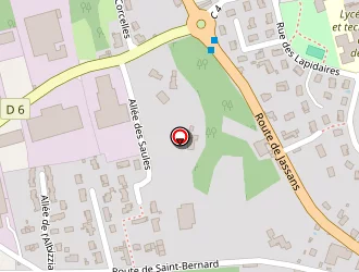 Carte de Bererd à Trévoux