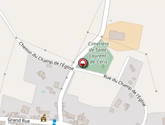 Carte de La Poste à Saint-laurent-de-céris