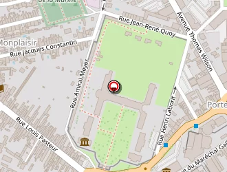 Carte de Espace Chorégraphique Rochefortais (ecr) à Rochefort