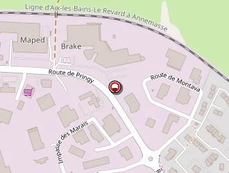 Carte de Bloc Trotters à Argonay