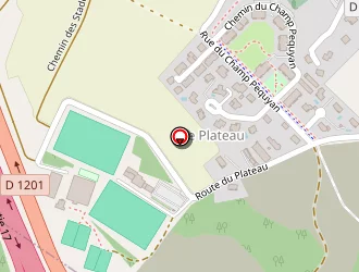 Carte de La Volee à Pringy