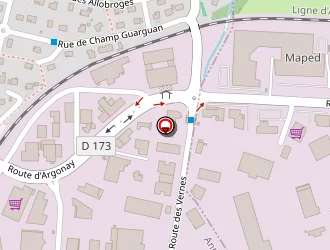 Carte de Lav'auto 74 à Pringy