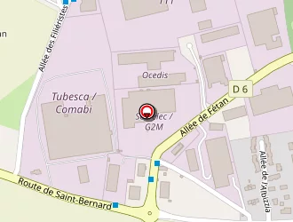 Carte de Raffin Affutage Industriel à Trévoux