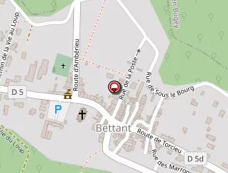 Carte de Puech Christine à Bettant