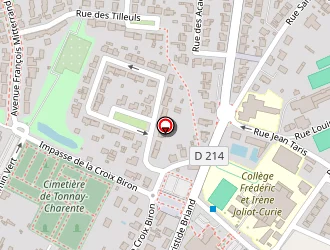 Carte de Maryline Coiffure à Tonnay-charente