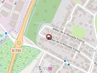 Carte de Aktas à Rochefort