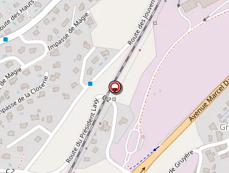 Carte de Lvl Médical Centre Est à Argonay