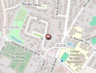 Carte de La Poste à Tonnay-charente