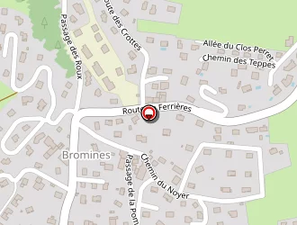 Carte de Cophirest à Sillingy