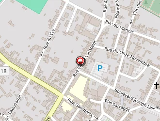 Carte de Adef à Saint-jean-d'angély