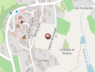 Carte de Les Pierres Dorées à Oingt