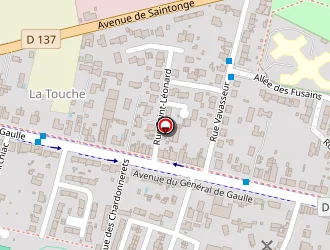 Carte de Thabard Hélène à Tonnay-charente