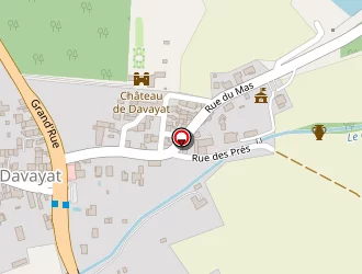 Carte de Mairie à Davayat