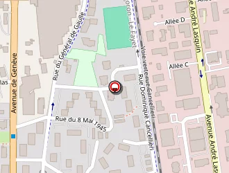 Carte de A L'eau Plomberie 74700 à Sallanches