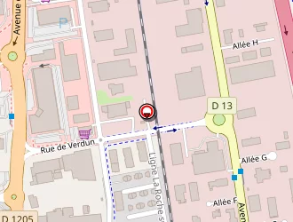 Carte de Alpen-bois à Sallanches