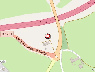 Carte de Humbert Bernard à Pringy