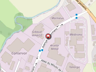 Carte de Réalités Environnement à Trévoux