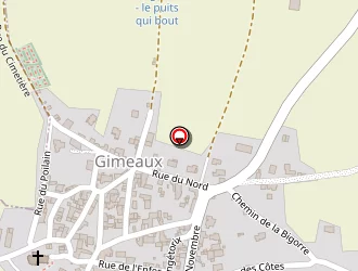 Carte de Chalufour Benoît à Gimeaux