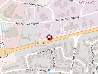 Carte de Ceba à Tonnay-charente