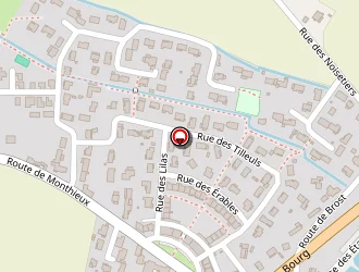 Carte de Espace Multi-activites à Saint-marcel