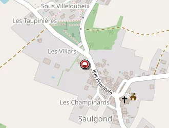 Carte de Animaute à Saulgond