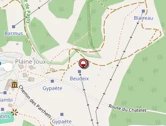 Carte de Chalet Lilly à Passy